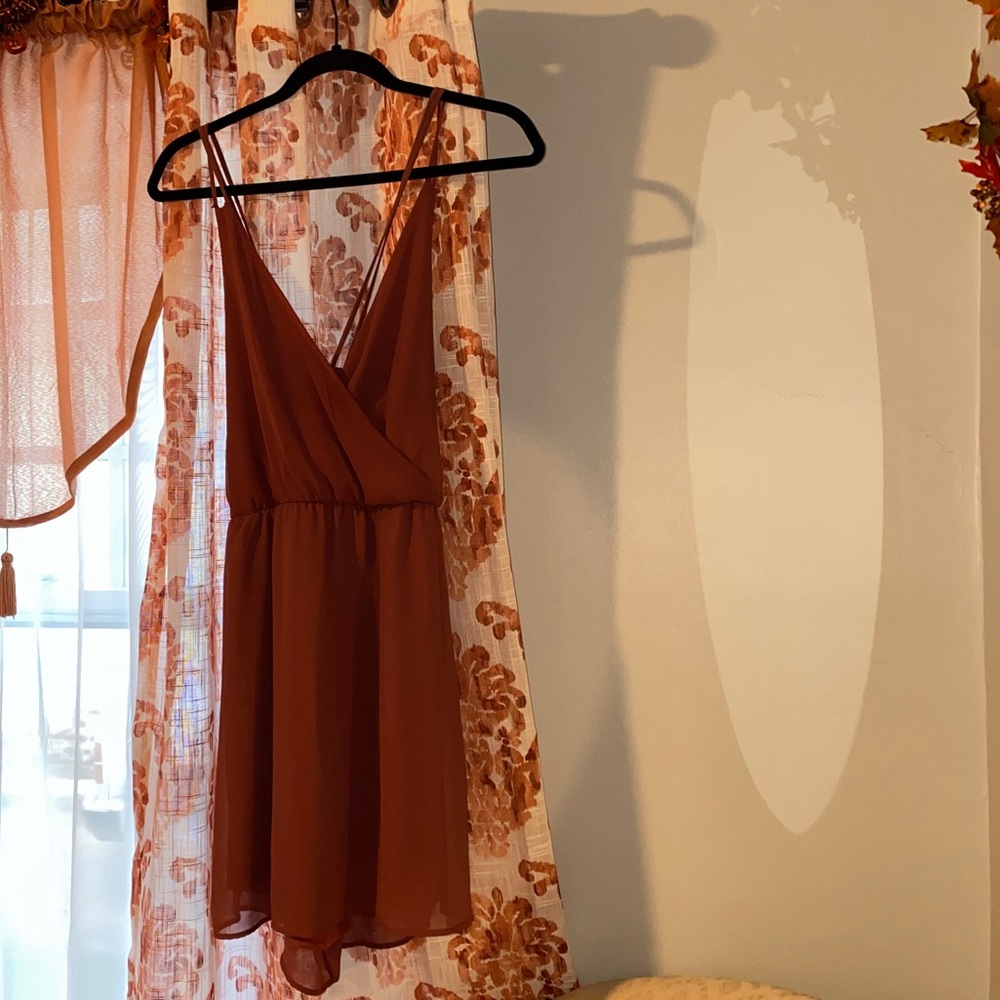 SMALL Charlotte Russe Dusty Rose Dress